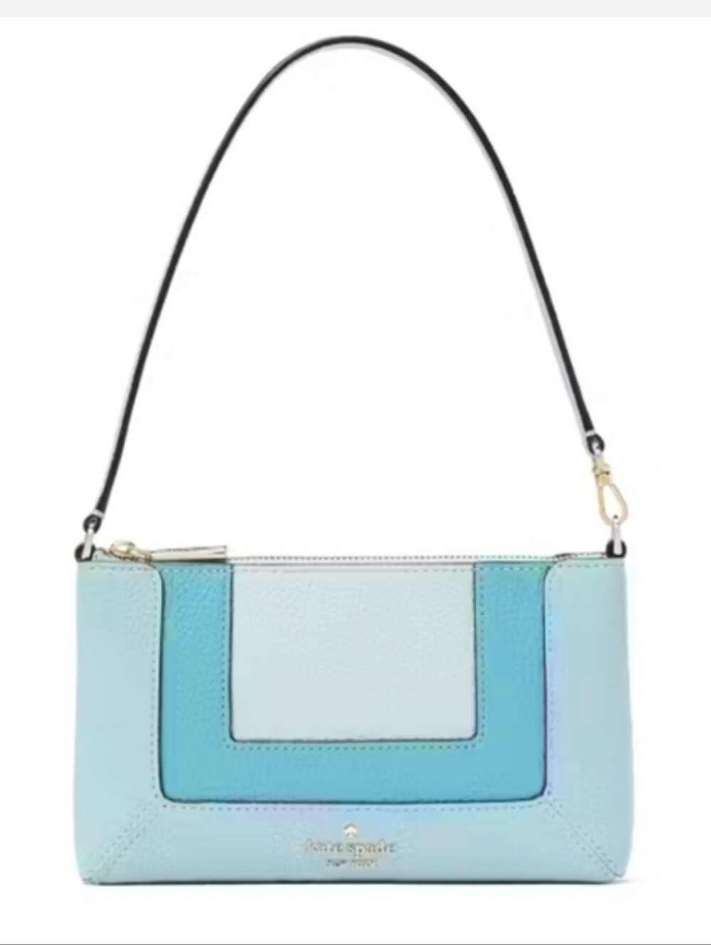 Kate Spade Light Blue Leather Small Shoulder Bag NWOT